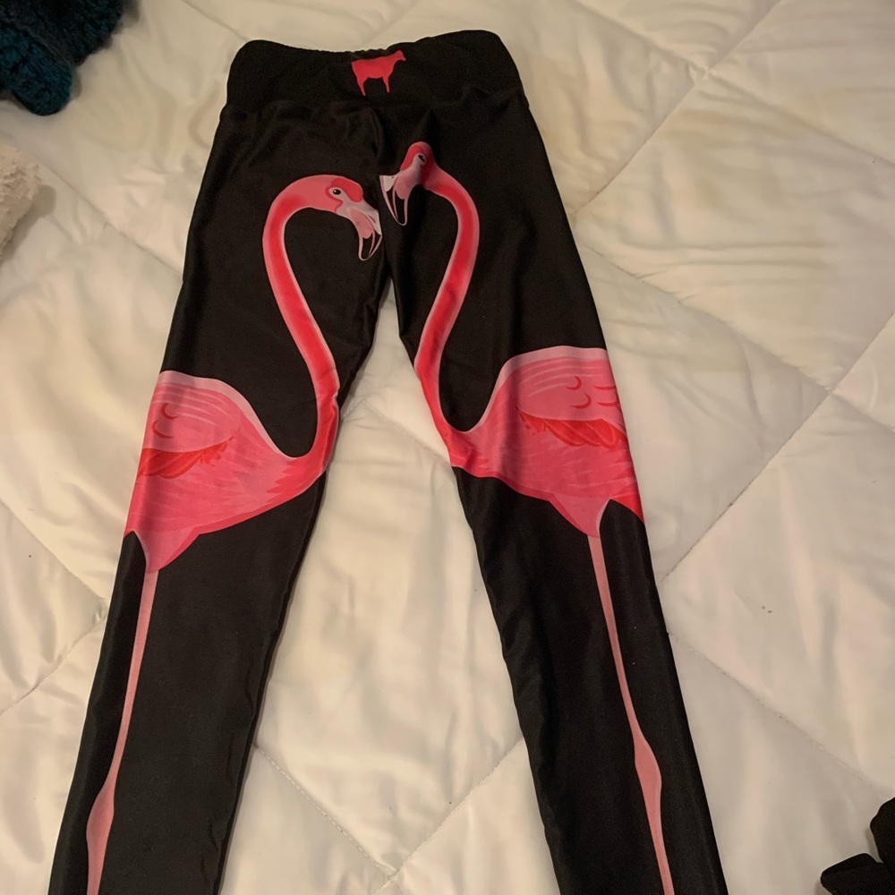 Goldsheep flamingo booty leggings XS